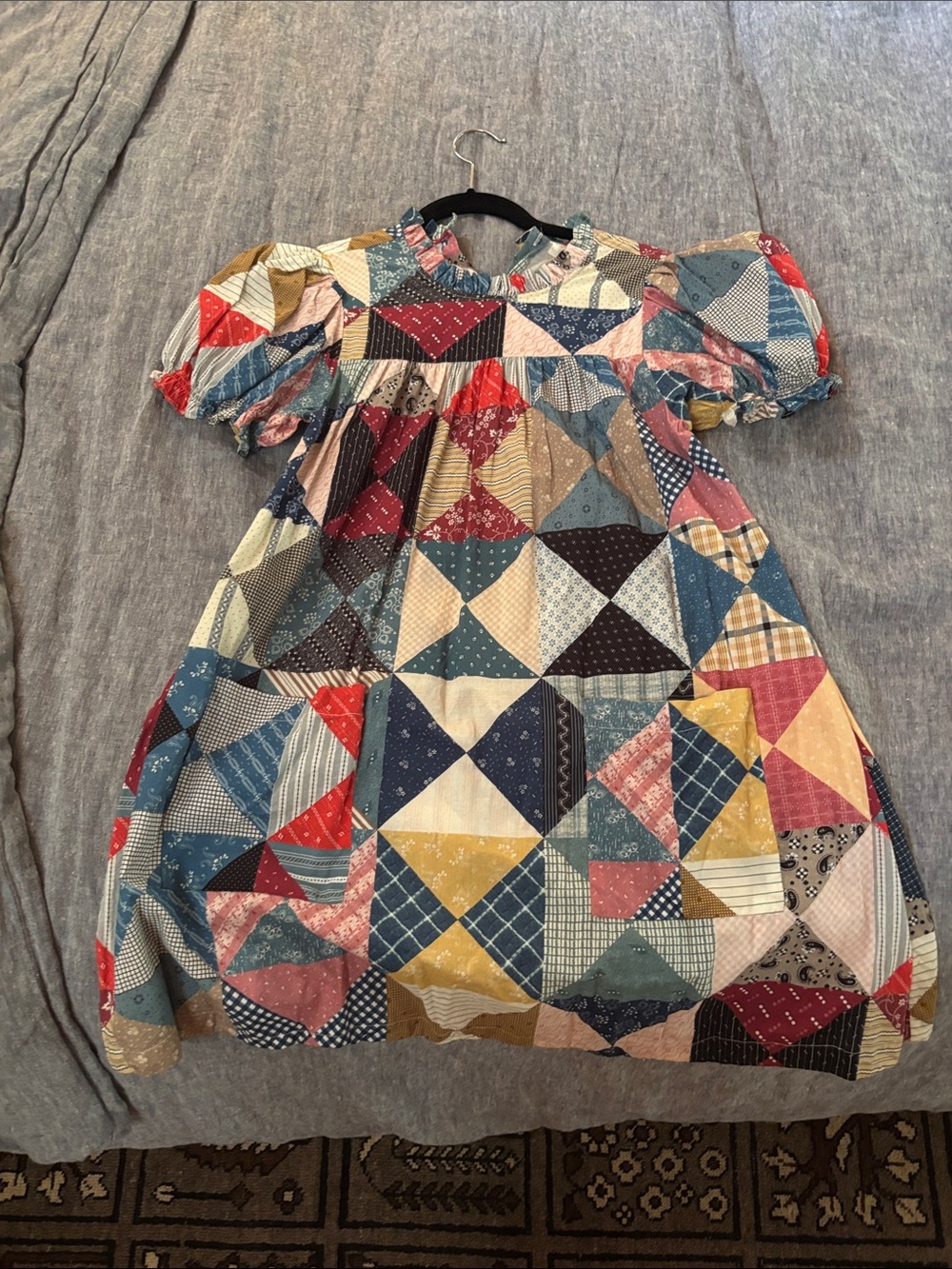 Doen quilt dress